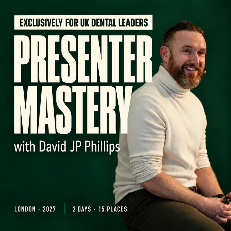 Presenter Mastery with David JP Phillips campaign artwork